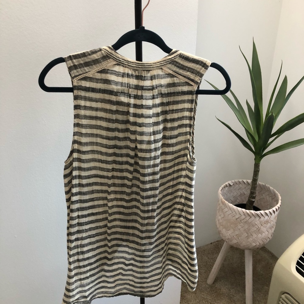 Striped Tie Tank